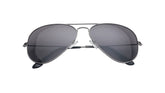 Fastrack Men's Aviator Sunglasses with Polarised and UV Protected Lens, M165BK44V